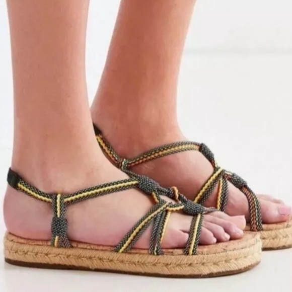 Sam Edelman Shoes - Sam Edelman Circus Athena Espadrille Platform Sandals Size 7.5 EUC